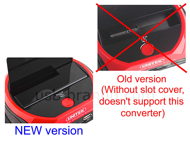 IDE to SATA HDD Docking Converter (Y-1033) for WD HDD