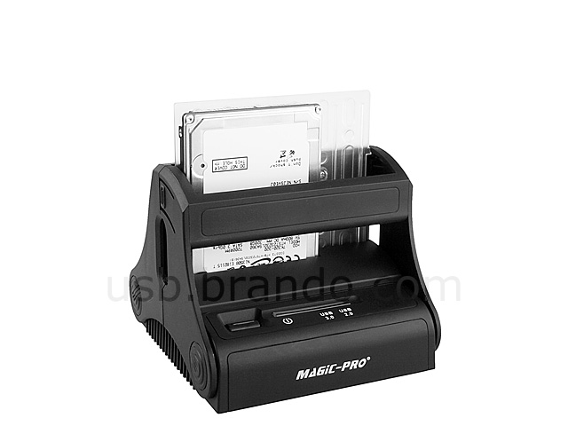 Magic-Pro USB 3.0 SATA HDD Docking Station with One Touch Backup