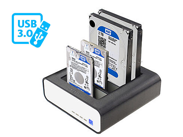 Quadruple USB 3.0 SATA HDD Dock