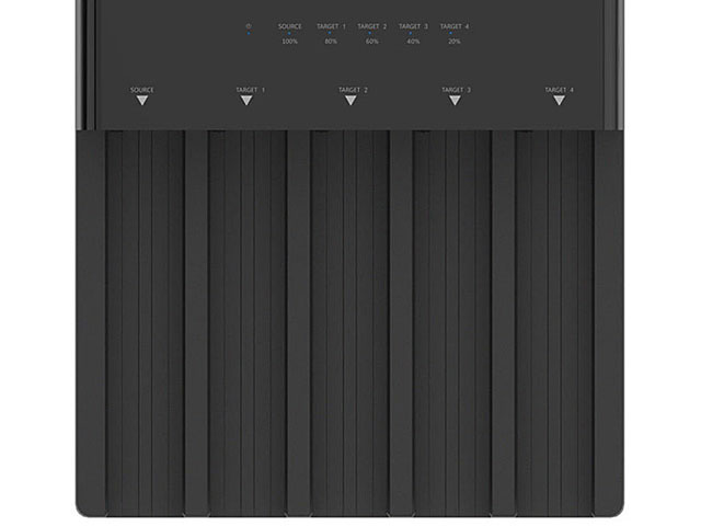 5-Bay USB 3.0 SATA HDD Duplicator Dock