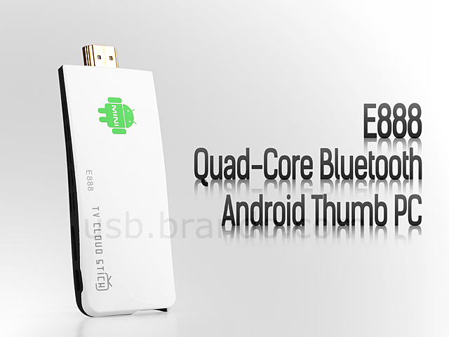 E888 Quad-Core Bluetooth Android Thumb PC