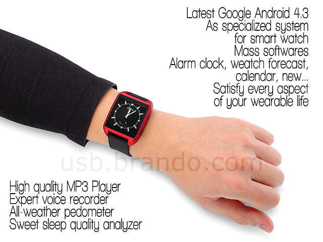 SmartQ Z1 Android Bluetooth SmartWatch