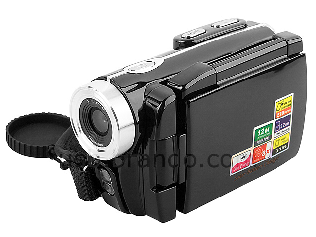 Digital Video Camcorder with Solar Charger