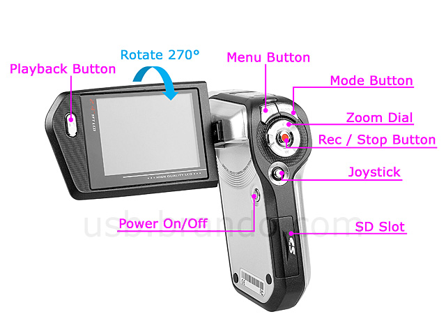 High Definition H.264 DV Camera