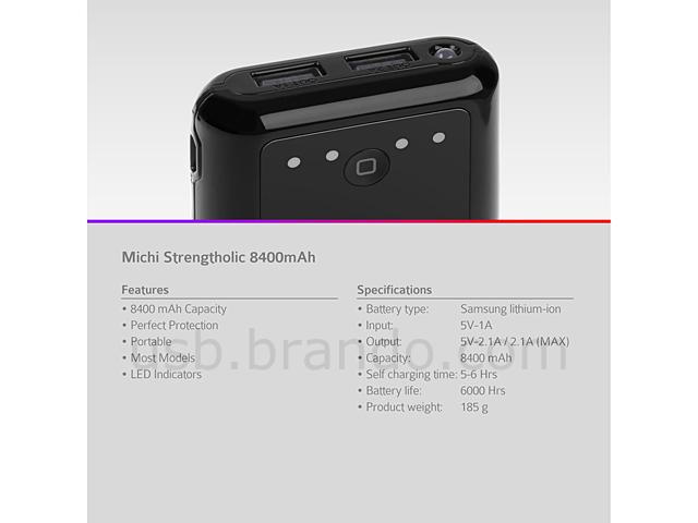 Michi Strengtholic 8,400mAh