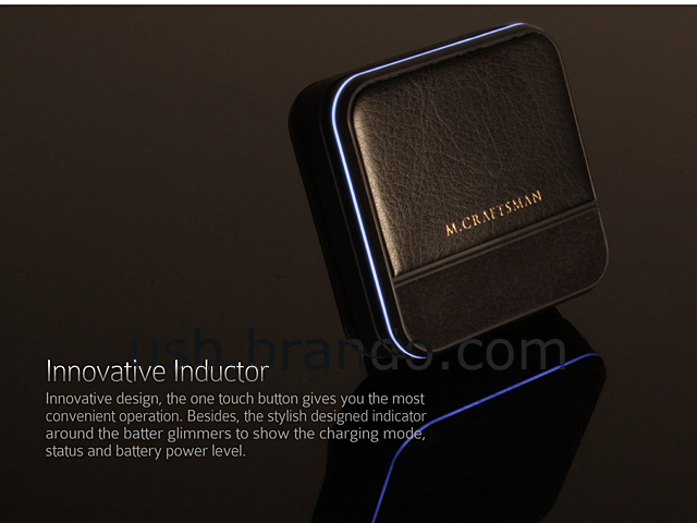 M.Craftman Breathe - Luxury Portable Charger 5,500mAh