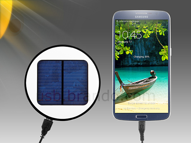 USB Solar Charger (1,800mAh)