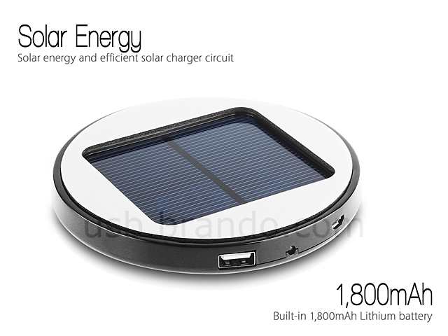 USB Solar Charger (1,800mAh)