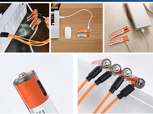 AAA micro USB Rechargeable Battery