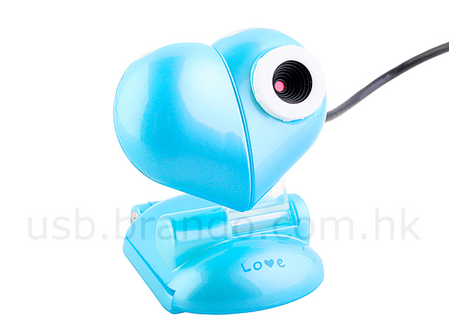 USB Heart Clip Webcam