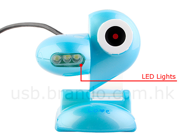 USB Heart Clip Webcam