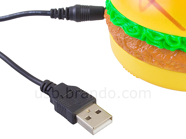 USB Burger Hand Warmer and Massager