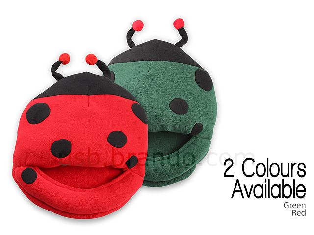 USB Ladybug Heating Slipper