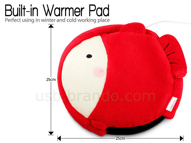 USB Fish Warmer Mouse Pad