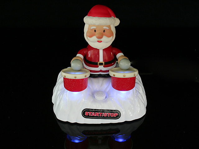 USB Drumming Santa Claus