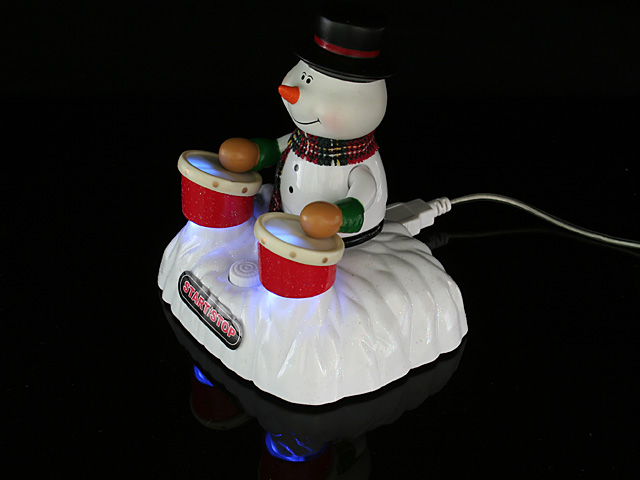 USB Drumming Snowman