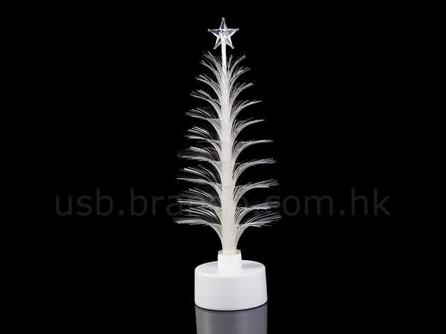 USB Fiber Optic Christmas Tree(White)