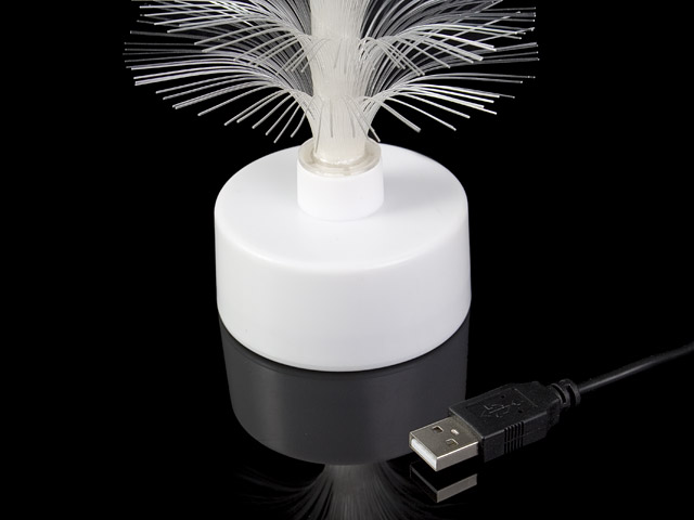 USB Fiber Optic Christmas Tree(White)