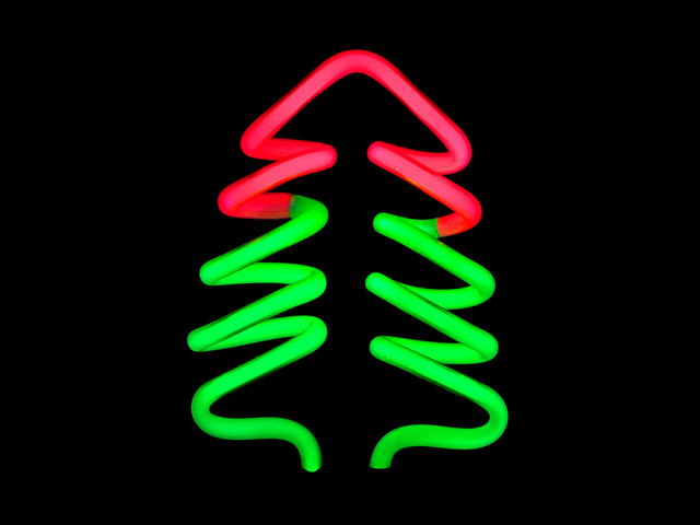 USB Christmas Tree Neon Light