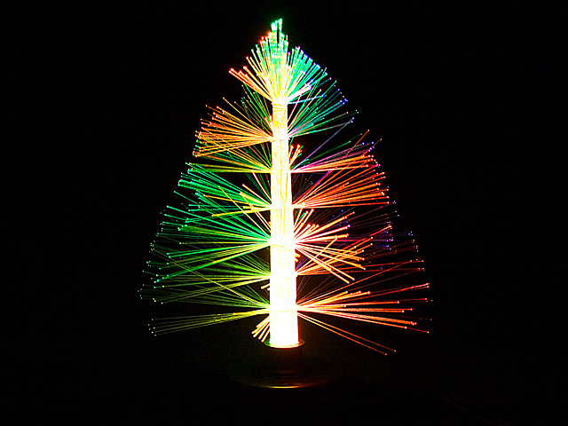 USB Fiber Optic Christmas Tree III