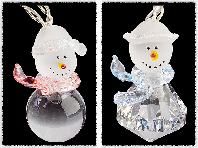 USB Snowman Decor Light (12 LED Lights)