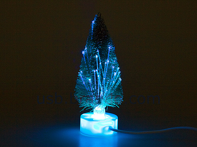 USB Mini Fiber Optic Christmas Tree II