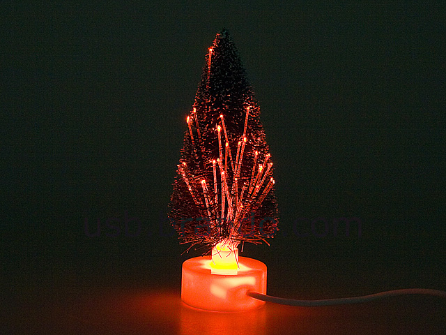 USB Mini Fiber Optic Christmas Tree II