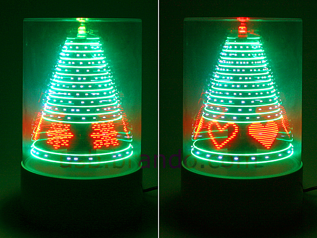 USB 3D LED Christmas Tree