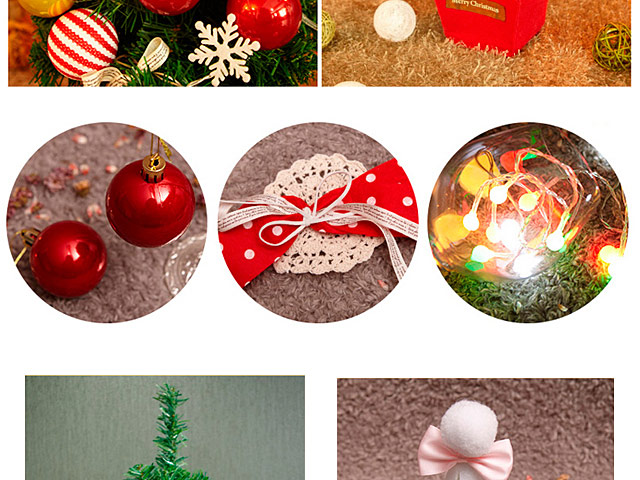 45cm LED Christmas Tree (Red Style)