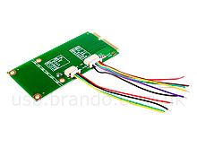 Mini PCIe to USB/SATA Adapter