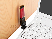 360° x 360° USB A Male to USB B Female Adapter