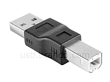 USB 2.0 A Male to USB 2.0 B Male Adapter