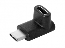 Type-C Male to Type-C Female Extension Adapter (Vertical 90°)