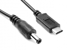 USB 3.1 Type-C Male to DC 5.5 2.5mm Power Plug Cable (80cm)