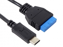 Type-C Male to USB 3.0 20-Pin Header Male Cable