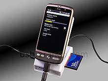 Non-slip Holder with Card Reader Combo + Charger