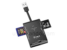 iMONO 2 x SD(HC)/micro SD(HC) Card Reader