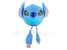 Disney Stitch USB Cable Holder with 150cm USB Cable