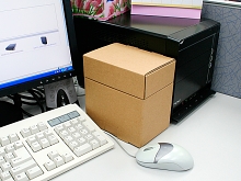 Maruai CA-5DBA4W Storage Box, Tough Box, Document Compatible, A4  Compatible, White, 5 Sheets