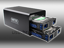 USB 3.0 Double SATA HDD RAID Enclosure