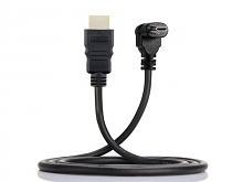 Micro HDMI Male (90°) to HDMI Male Cable