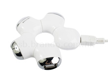 USB Star Hub II (White)