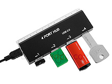 USB Ruler 4-Port Hub