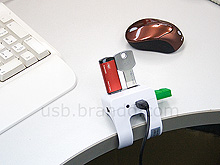 USB Clip-On 4-Port Hub