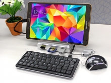 UNITEK Y-3068 USB 3.0 3-Port Hub with OTG + Smartphone Stand