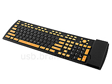 Flexible Bluetooth Full Size Multimedia Keyboard