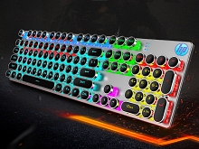 USB Steam Punk Illuminated Game Keyboard II