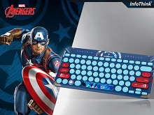 infoThink Captain America Wireless Keyboard