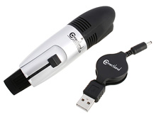 USB Mini Vacuum With Retractable Cable