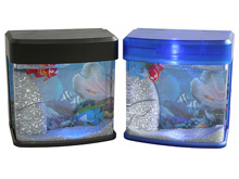 USB Mini Aquarium With Blue LED